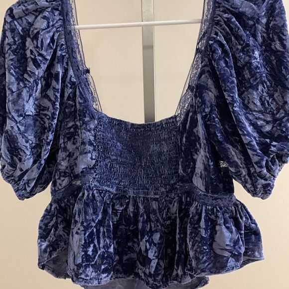 ❤️Free people your truly velvet top - Picture 10 of 13